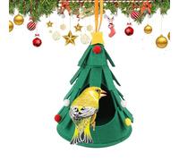 Christmas Bed Hamster, Small Animal Christmas, Guinea Pig Bed, Hamster Christmas Toys, Cozy Animal Bed, Christmas Animal Beds, Small Animal Hideaway, Hamster Bed Christmas, Christmas Hamster Bed, Guin