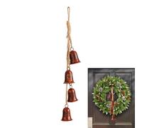 Christmas Bells For Crafts | Iron Vintage Rusted DIY Crisp Sound Christmas