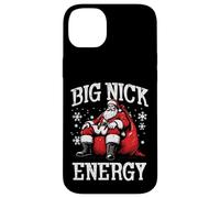 Christmas Big Santa Nick Energy Funny Xmas Joke Hombres Mujeres Carcasa para iPhone 14 Plus