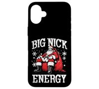 Christmas Big Santa Nick Energy Funny Xmas Joke Hombres Mujeres Carcasa para iPhone 16 Plus