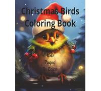 Christmas Birds Coloring Book