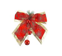 Christmas Bow-knot Pendant Hanging Ornament Xmas Adornment Hanging Pendant