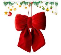 Christmas Bows, Ornament Garland Topper Decoration, Sturdy Bows Holiday Accent for Winter, Fall, Birthday, Wedding, Fiesta, Home, Outdoor, Front Door Decorate, 5,51 pulgadas