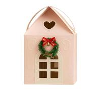 Christmas Box - Gift Boxes for Presents | 3d Houses Shaped Bakery Cottage Festive Boxes Chocolates, Snacks & Treats Perfect for Christmas, Winter Parties, Holiday Favors & Seasonal Gift Giving
