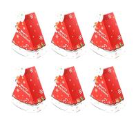 Christmas Boxes - Gift Wrap Boxes | Christmas Candy Sweet Present Boxes | Treat Boxes for Holiday XmMas Goody Gift Christmas Tree Shape Food Box Red Green Candy Container