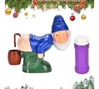 Christmas Bubble Machine - Bubble Maker with Lights | Automatic Blowing Toy | Automatic Blowing Bubbles Toy For Kids Girls Boys Family Fun At Poolside Yard Games Party Carnival