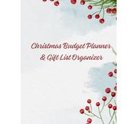 Christmas Budget Planner and Gift List Organizer