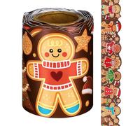 Christmas Bulletin Board Border - 33ft Festive Classroom Decor, Holiday Trim, Colorful Decorative Edge | Borders For Birthday Baby Shower Nursery School Event Teachers Educators Office Church