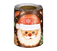 Christmas Bulletin Board Border, 33ft x 7cm Paper Trim, Multicoloured Holiday Theme Classroom Decoration, Sturdy Decorative Border for Teachers, Office, Kindergarten