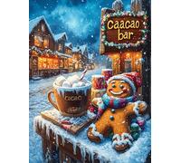 Christmas Cabaña en el bosque mágico Puzzles 1000 Piezas Obra De Arte Decorativa Premium Plantas y animales de cuento de hadas Rompecabezas Familiar Para Adultos DIY Creativo Aliviar Estrés Portátil 1