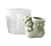Christmas Candle Molds Easy Release Reusable Soap Crafting Tool