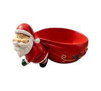 Christmas Candy Bowl Holiday Santa Snack Holder Holiday Treat Container | Candy Bowls Decorative 11 cm, para sala de estar en casa, fiesta, mesa de galletas de azúcar, Nut Holiday Kitchen Mantel