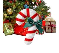 Christmas Candy Pillow, Soft Stuffed Lollipop Plush Cushion Toy