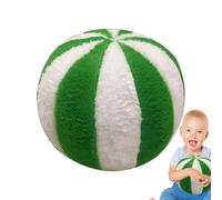 Christmas Candy Pillows, Cute Round Throw Cushion 12.6 Inches, 3D Decorative Holiday Plush Pillow, Soft Winter Accent for Sofa Bed Chair, Kids Birthday Festive Decor, Christmas Home Decoration