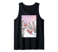 Christmas Cane Lane Camiseta sin Mangas