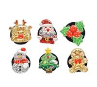 Christmas Car Air Freshener - 6 piezas Seasonal Auto Fragance Clips For A Festive Aromatherapy Experience In Minivans, Trucks, SUVs, And Pickups Seasonal Auto Fragrance Clips - Christmas Car Air Fresh