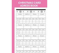 Christmas Card Address Book: Stay Your Holiday Mailing List for Years: Track Sent & Received Cards, Addresses, Gift List & More
