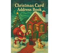 Christmas Card Address Book: Tracker for 10 years to record sent and received Christmas Cards