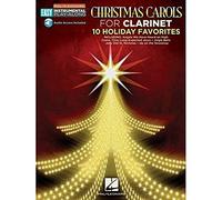 Christmas Carols - 10 Holiday Favorites: Easy Instrumental Play-Along Book with Online Audio Tracks (Hal Leonard Easy Instrumental Play-along)
