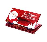 Christmas Cash Envelopes - Holiday Blessing and Gift Card Holder | Foldable Festive Envelopes for Kids, Teens, Parents, Grandparents, Event Organizers, Stocking Stuffers, Party Favors and Colleagues