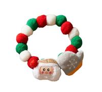 Christmas Cat Collar | Plush Balls Cat Necklace Decor Kitten Collar Neckwear | Trendy Christmas Cat Necklace Pet Christmas Collar for Pet Cats, Comfortable and Festive Collar for Kittens and Cats