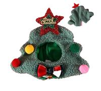 Christmas Cat Hat, Cartoon Warm Kitten Outfits, Dog Winter Hat, Cat Hat, Christmas Pet Costume, Soft Plush Pet Hat Winter Warm Accessories for Small Dogs Cats