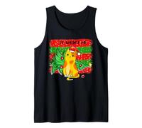 Christmas Cat It Wasnt Me Funny Holiday Kitten Gráfico Camiseta sin Mangas