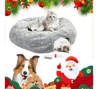 Christmas Cat Tunnel, Christmas Cat Tree, Cat Tunnel for Under Christmas Tree, Cat Christmas Tree Tunnel, Christmas Cat Tree,Suitable for Medium and Small Cats (D)