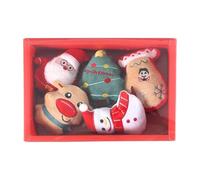 Christmas Catnip Toys, Interactive Plush Cat Toys, Funny Pet Toy Set, Cat Chew Toys With Bell, Christmas Cat Toy Set, Plush Chew Toys For Cats, Catnip Toys For Biting, Holiday Catnip Toy For Pets,