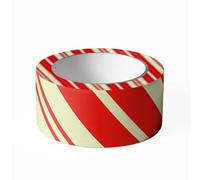 Christmas Caution Tape - 16.4ft Decorative Warning Tapes, Glowing Holiday Glow In The Dark Tapes, Christmas Tape Roll | For Event Planners Party Organizers DIY Enthusiasts School Campground Garden