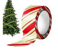 Christmas Caution Tape - 16.4ft Decorative Warning Tapes, Glowing Holiday Glow In The Dark Tapes, Christmas Tape Roll | For Event Planners Party Organizers DIY Enthusiasts School Campground Garden