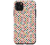 Christmas Checkered Joy Holiday Checkerboard Design Carcasa para iPhone 11 Pro MAX