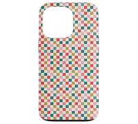 Christmas Checkered Joy Holiday Checkerboard Design Carcasa para iPhone 13 Pro