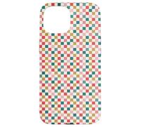 Christmas Checkered Joy Holiday Checkerboard Design Carcasa para iPhone 15
