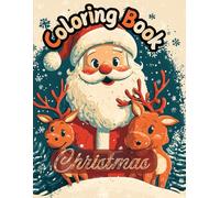 Christmas Cheer Coloring Book: A Fun and Festive Christmas Coloring Book for Kids Ages 3-8 , Large Print Size 8.5x11 inches