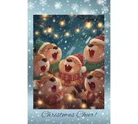 Christmas Cheer: Jot Down Ideas and Make Lists with this Lined Notebook, Themed with Some Christmas Beavers on the Front Cover