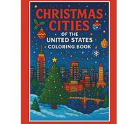 Christmas Cities of the United States Coloring Book