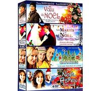 Christmas - Coffret 4 films : Le voeu de Noël + Les mariés de Noël + Noël aux Caraïbes + Noël à Aspen [Francia] [DVD]