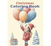christmas coloring Book: 8.5X11in, 100 pages,healing book