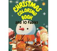 Christmas coloring book and 10 fables