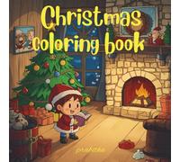 Christmas coloring book: Colouring and dot to dot book