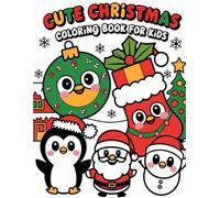 Christmas Coloring Book for Kids: 50 Fun and Unique Holiday Designs - 8.5 x 11 Inch Activity Book for Boys & Girls