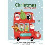 Christmas Coloring Book for Kids Ages 3-6!