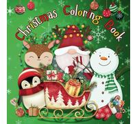 Christmas Coloring Book for Kids. Ages 4-8, Large Size 8.5 x 8.5 in: 57 Cute, Big and Easy Designs for Kids and Beginners.