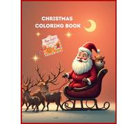 Christmas Coloring Book for Toddlers: Big and Simple Coloring Pages with Santa, Reindeer, Snowmen and More | Christmas Gift for Kids Ages 2-6