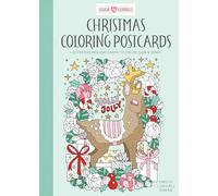 Christmas Coloring Postcards: 20 Festive Holiday Cards to Color, Sign, and Send: 2 (Color and Connect)