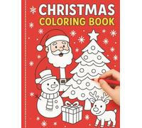 Christmas Coloring & Rhyme Book for Kids: 26 Festive Poems and Fun Holiday Coloring Pages!: Cute Rhymes and Easy-to-Color Christmas Scenes with Santa, Reindeer, Snowmen & More - Perfect Holiday Gift for Kids Ages 4-8