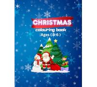 Christmas colouring book for ages 3-6