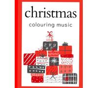 Christmas colouring music: Fun Musical Instruments, Notes & Christmas Scenes