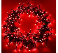 Christmas Concepts® 300 luces LED de persecución - Interior/exterior - Caja de control de 8 funciones (roja)